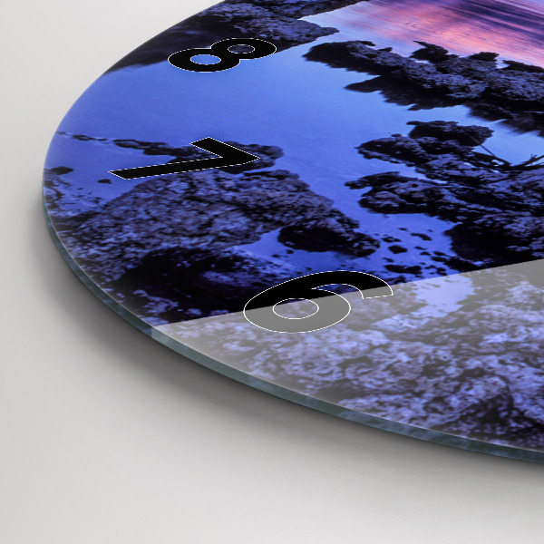 Orologio rotondo Lago California