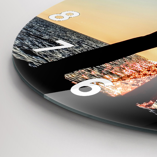 Orologio rotondo Danza spagnola in mare