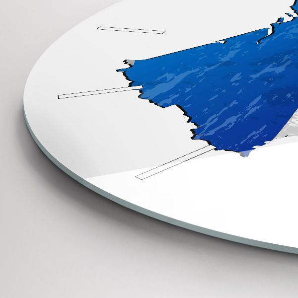 Orologio rotondo Bandiera della Francia