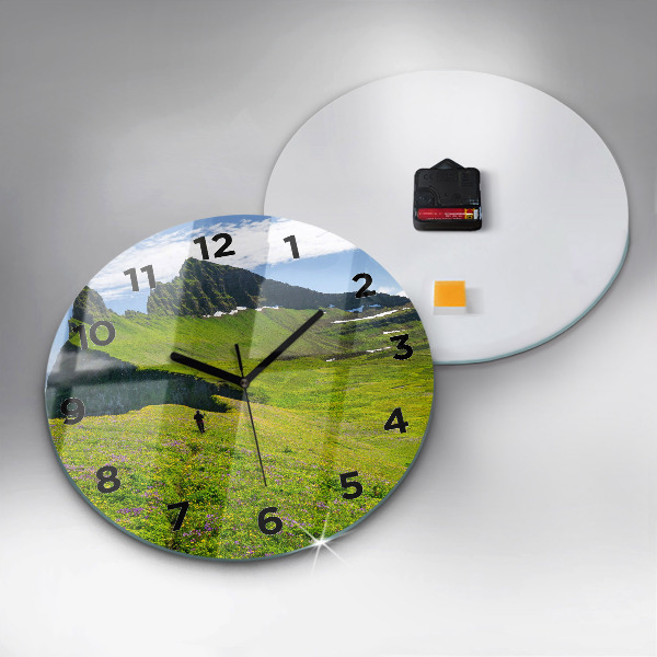 Orologio rotondo in vetro Riserva di Hornstrandir Islanda