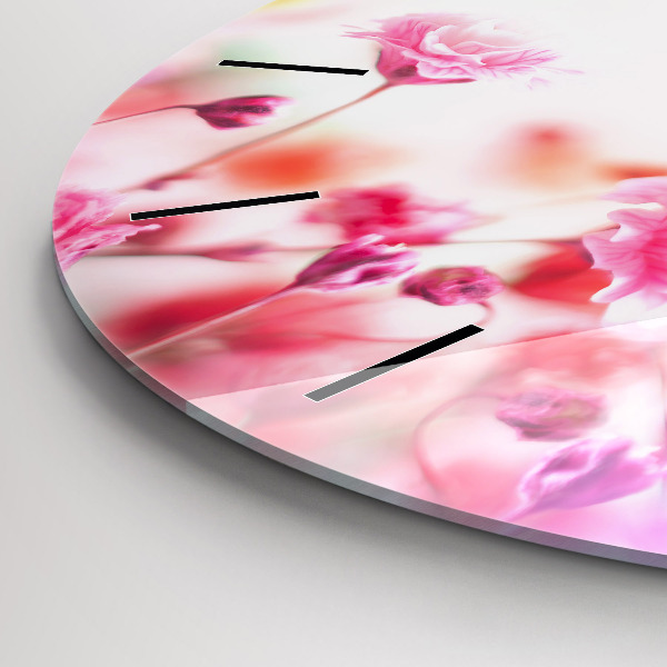 Orologio rotondo Fiori nel prato