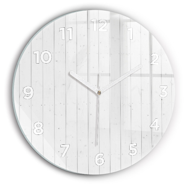 Orologio rotondo Modello pannelli in legno