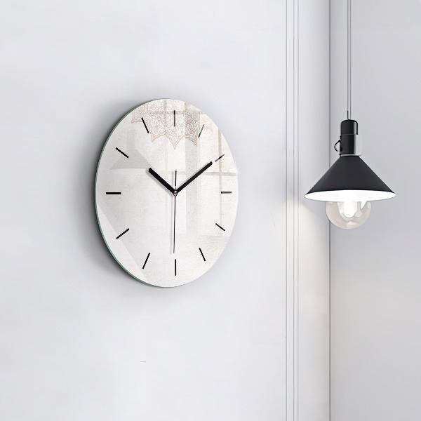 Orologio rotondo Motivo decorativo