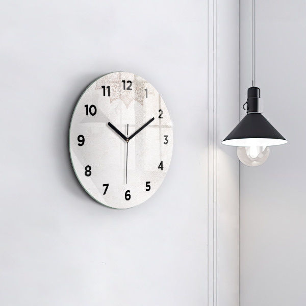 Orologio rotondo Motivo decorativo