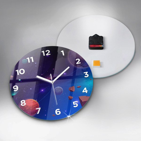 Orologio rotondo Pianeti galassia