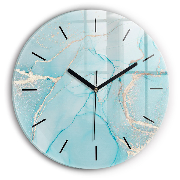 Orologio rotondo Marmo decorativo