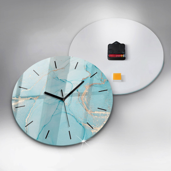 Orologio rotondo Marmo decorativo