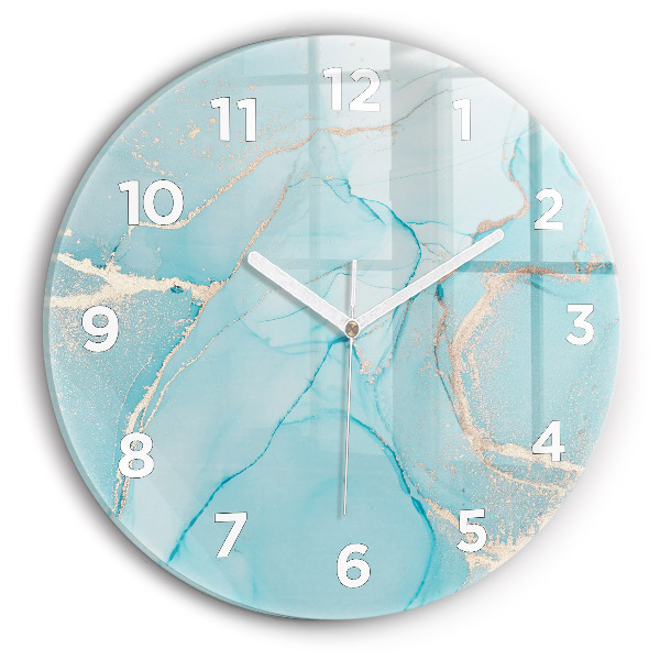 Orologio rotondo Marmo decorativo