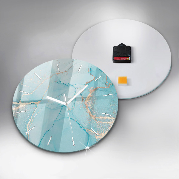 Orologio rotondo Marmo decorativo