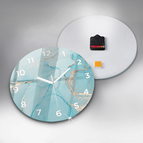 Orologio rotondo Marmo decorativo