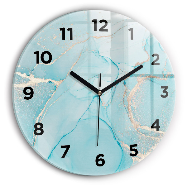 Orologio rotondo Marmo decorativo