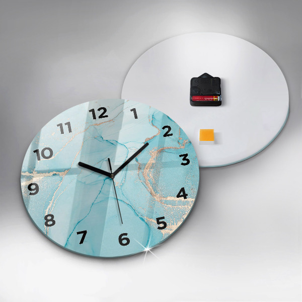 Orologio rotondo Marmo decorativo