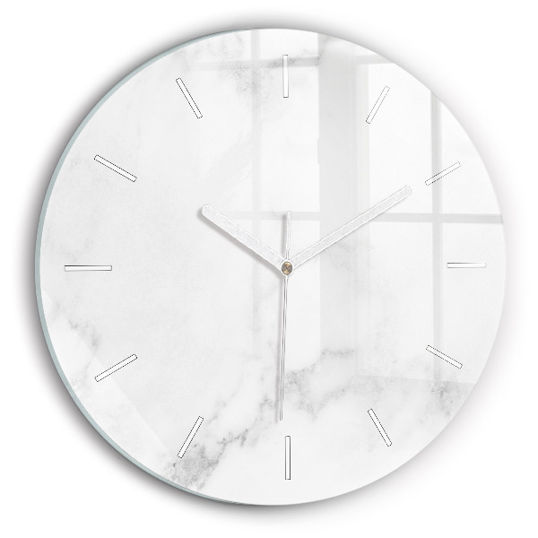 Orologio rotondo Marmo elegante