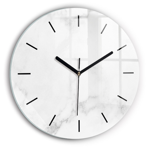 Orologio rotondo Marmo elegante