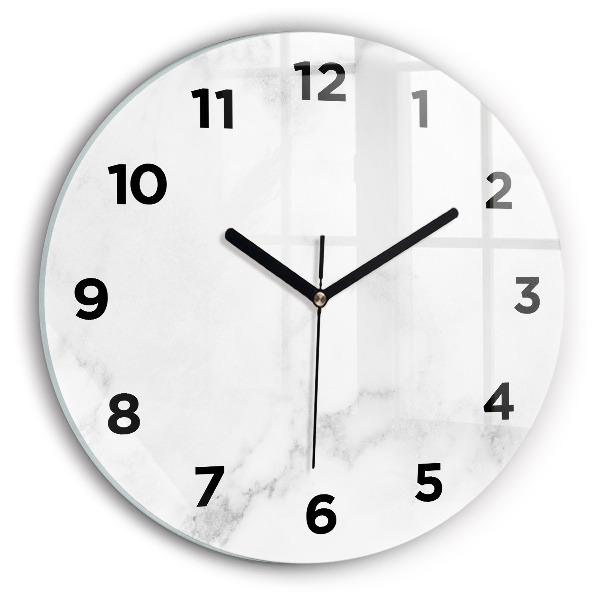 Orologio rotondo Marmo elegante