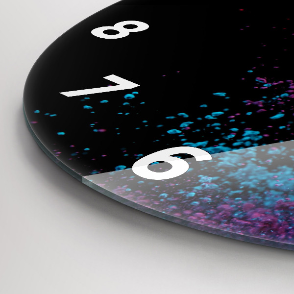 Orologio rotondo Esplosione di colori