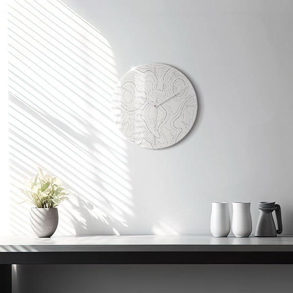 Orologio rotondo Punti di astrazione