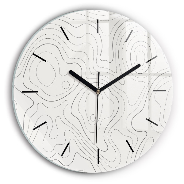 Orologio rotondo Punti di astrazione