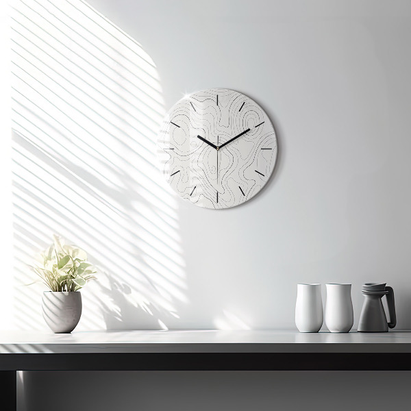 Orologio rotondo Punti di astrazione