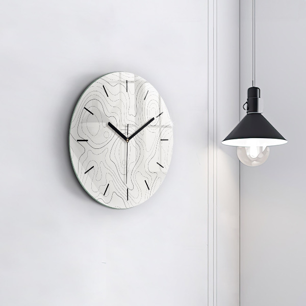 Orologio rotondo Punti di astrazione