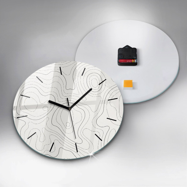 Orologio rotondo Punti di astrazione
