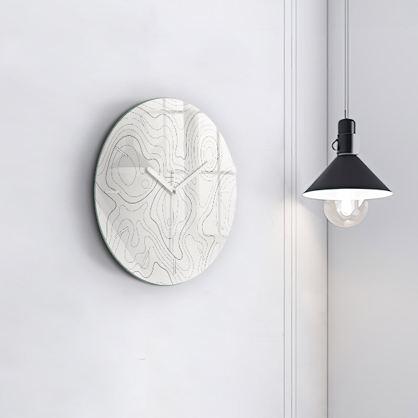Orologio rotondo Punti di astrazione