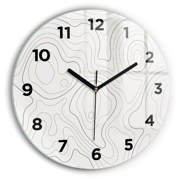Orologio rotondo Punti di astrazione