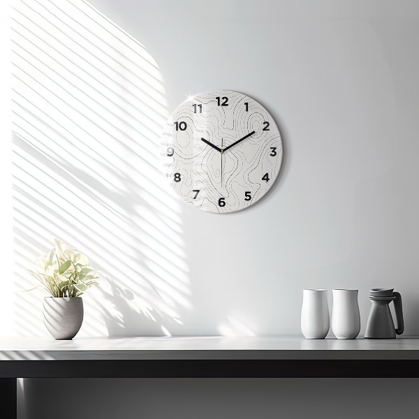 Orologio rotondo Punti di astrazione