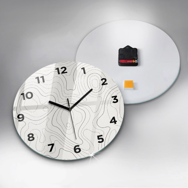 Orologio rotondo Punti di astrazione