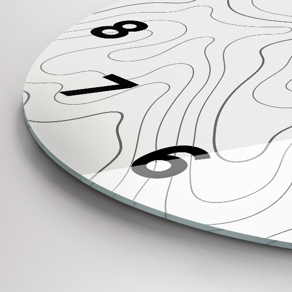 Orologio rotondo Punti di astrazione