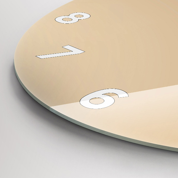 Orologio rotondo Luce astratta