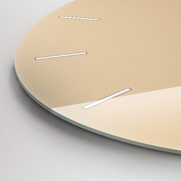 Orologio rotondo Luce astratta