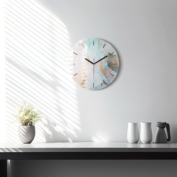 Orologio rotondo Pittura astratta