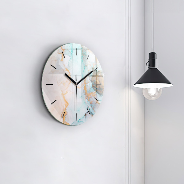Orologio rotondo Pittura astratta