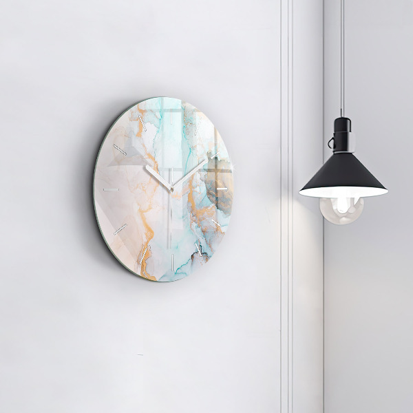 Orologio rotondo Pittura astratta
