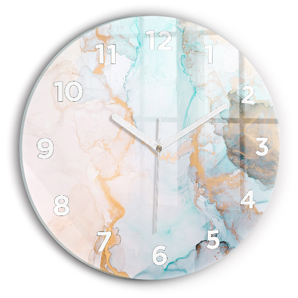 Orologio rotondo Pittura astratta