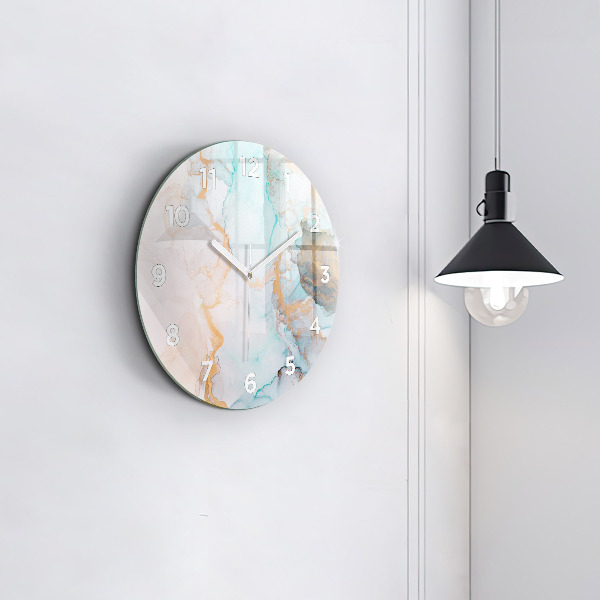 Orologio rotondo Pittura astratta