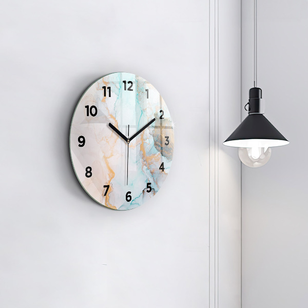 Orologio rotondo Pittura astratta