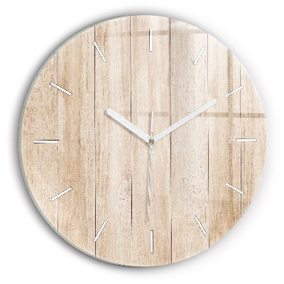 Orologio rotondo Struttura in legno