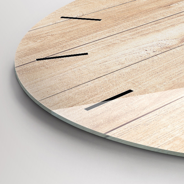 Orologio rotondo Struttura in legno