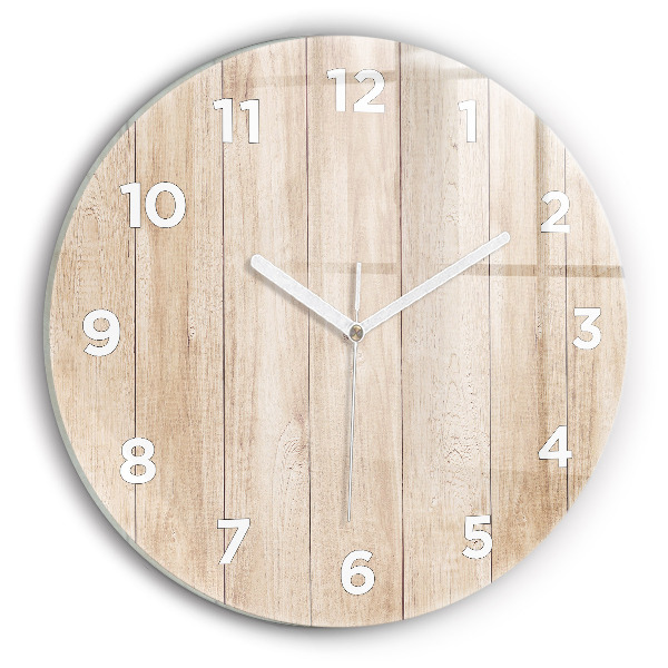 Orologio rotondo Struttura in legno