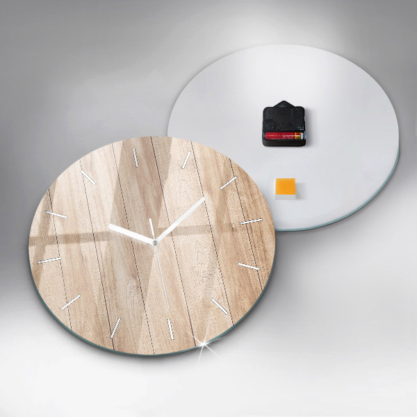 Orologio rotondo Struttura in legno