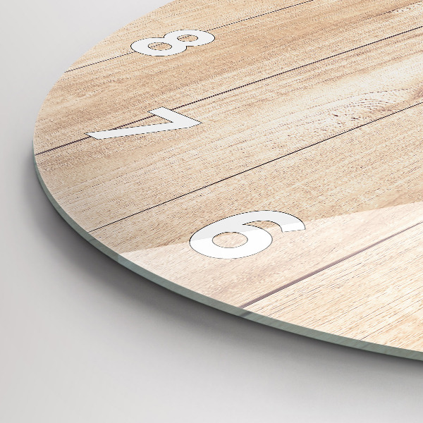 Orologio rotondo Struttura in legno