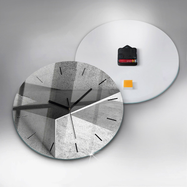 Orologio rotondo Triangoli di astrazione