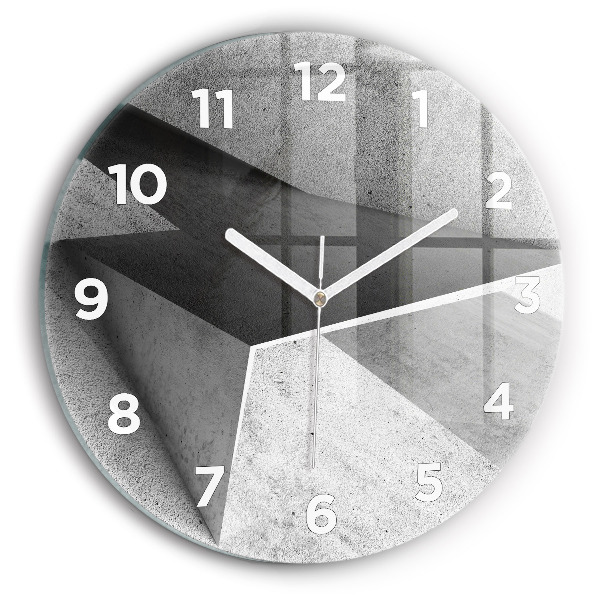 Orologio rotondo Triangoli di astrazione