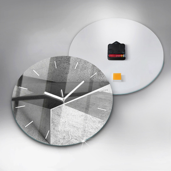 Orologio rotondo Triangoli di astrazione