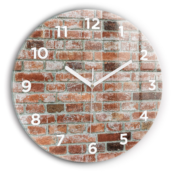Orologio rotondo Muro di mattoni