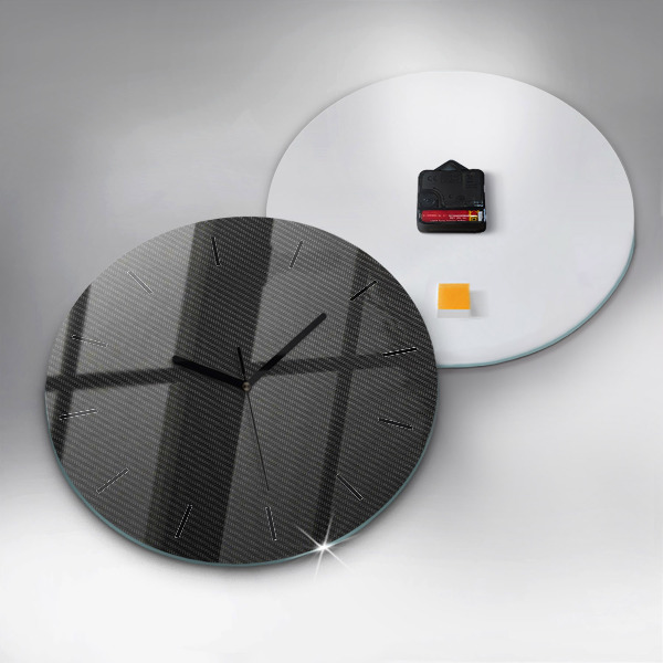 Orologio rotondo Astrazione oscura