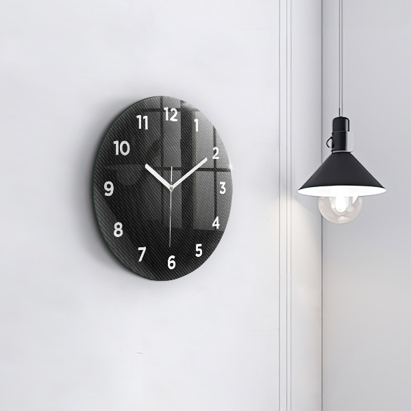 Orologio rotondo Astrazione oscura