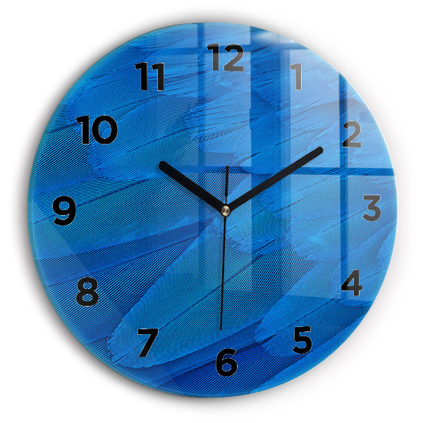 Orologio rotondo Piuma di uccello